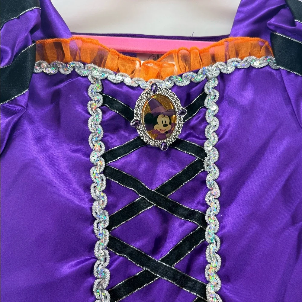 Disney Minnie Mouse Witch Costume size 5-6 Toddler- Halloween-Excellent Con! - Picture 4 of 4